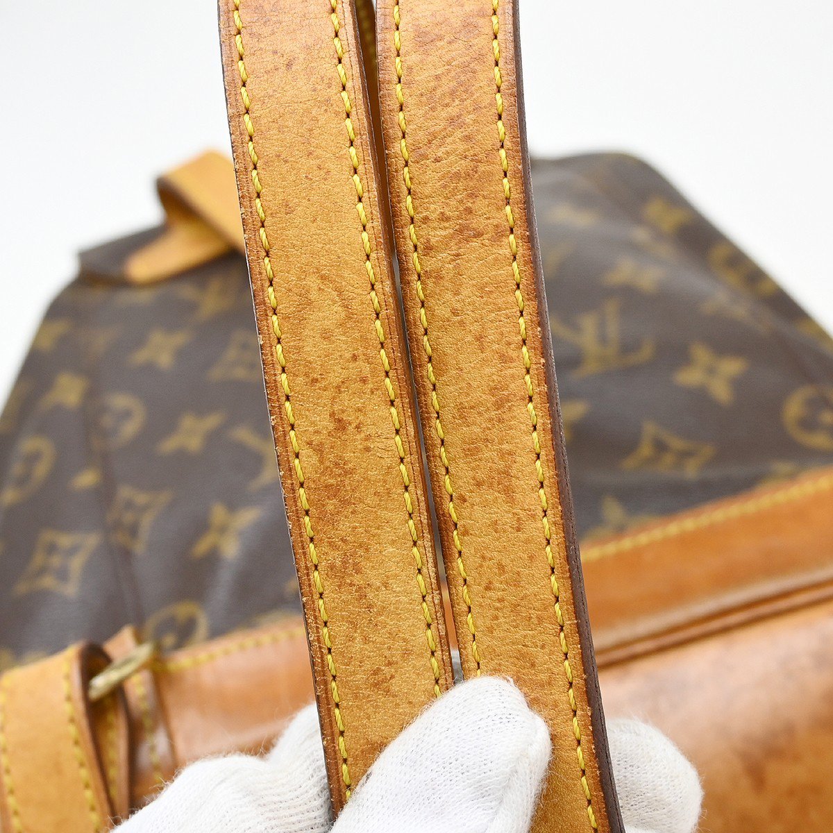 Louis Vuitton Vintage Montsouris Monogram Canvas MM Bruin