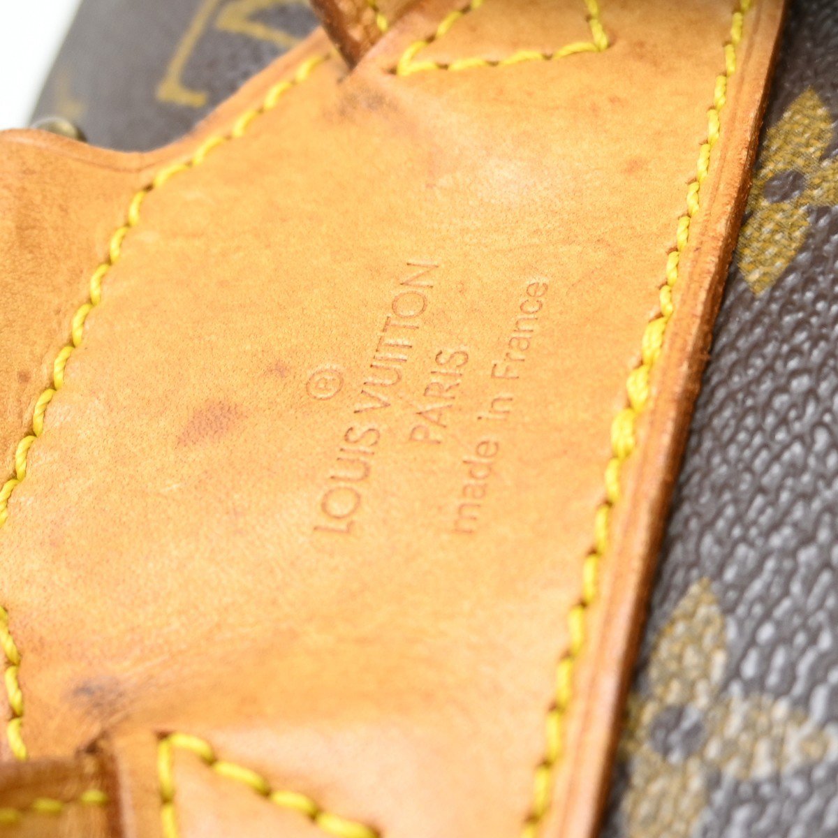 Louis Vuitton Vintage Montsouris Monogram Canvas MM Bruin
