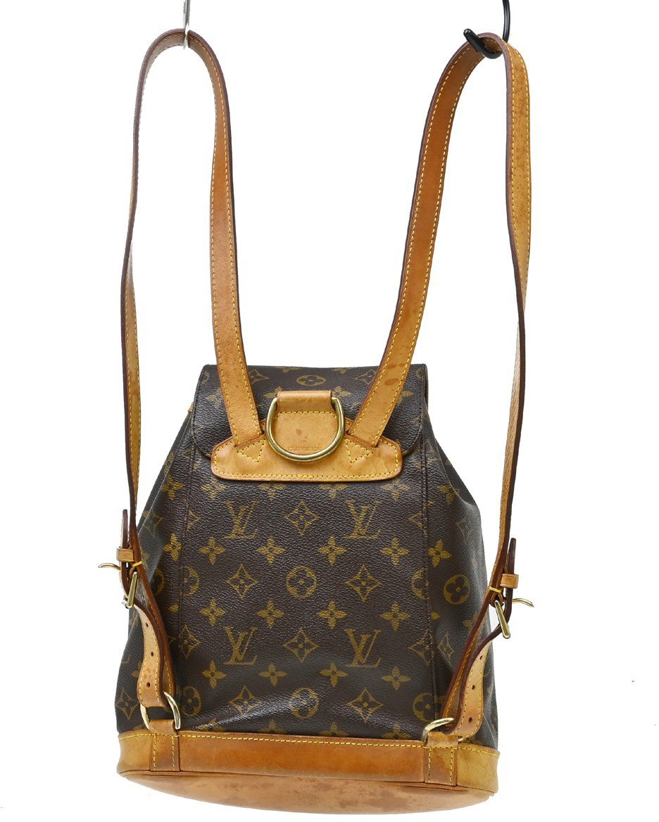Louis Vuitton Vintage Montsouris Monogram Canvas MM Bruin