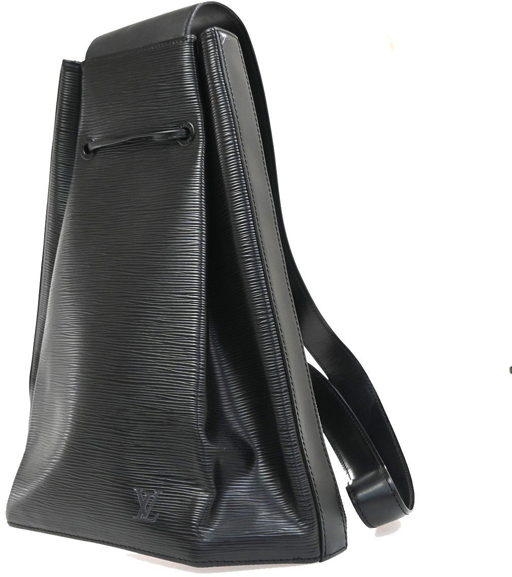 Louis Vuitton Sac a Dos Drawstring Epi Leather Zwart