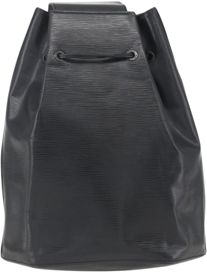 Louis Vuitton Louis Vuitton Sac a Dos Drawstring Backpack Epi Leather Zwart
