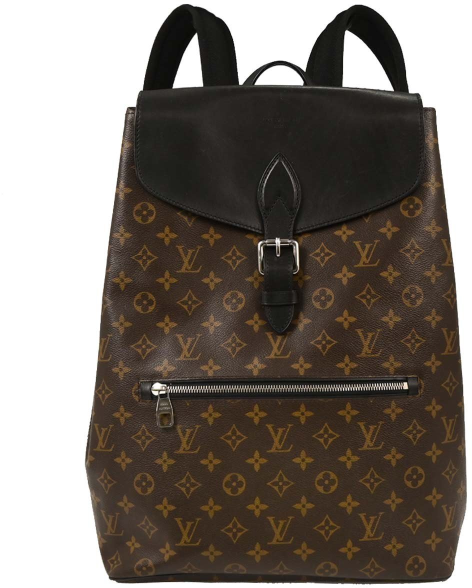 Louis Vuitton Louis Vuitton Palk Backpack Macassar Monogram Canvas Bruin