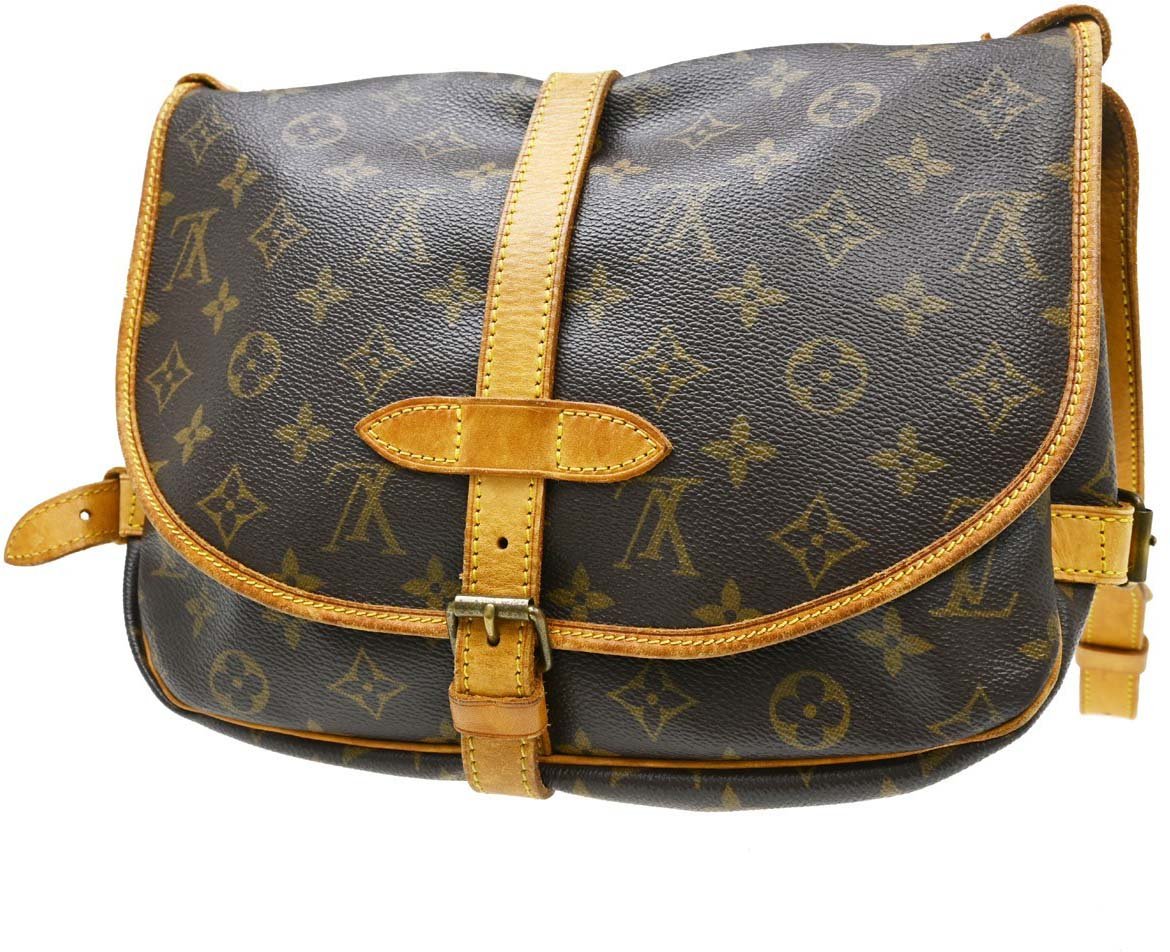 Louis Vuitton Saumur Monogram 30 Bruin