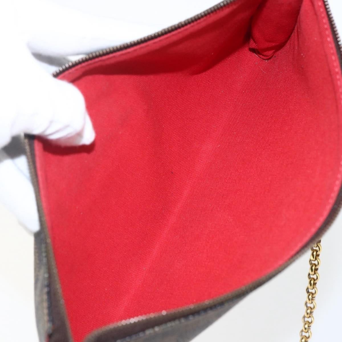 Louis Vuitton Sophie Handbag Damier Bruin
