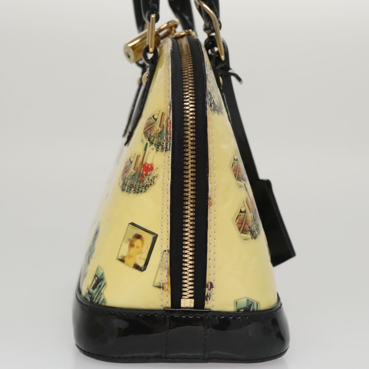 Louis Vuitton Louis Vuitton Alma Handbag Limited Edition Stickers Monogram Vernis BB Divers