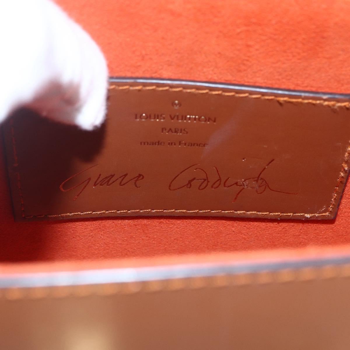 Louis Vuitton Louis Vuitton Twist Handbag Limited Edition Grace Coddington Catogram Canvas MM Bruin