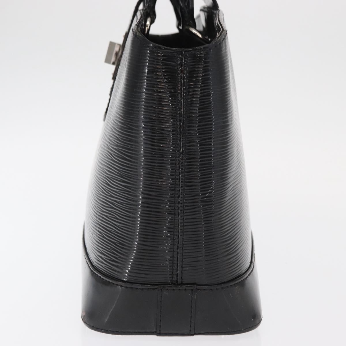 Louis Vuitton Louis Vuitton Mirabeau Handbag Electric Epi Leather GM Zwart