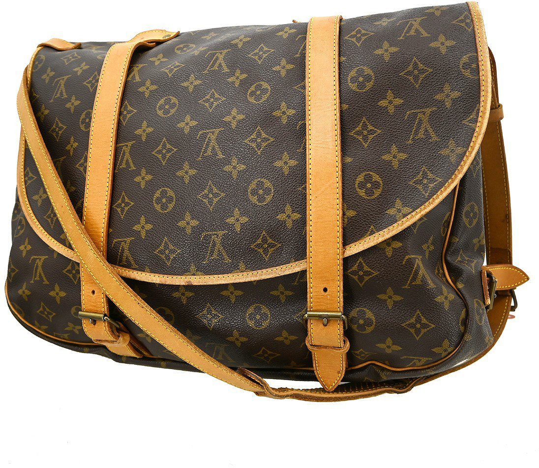 Louis Vuitton Saumur Monogram 43 Bruin