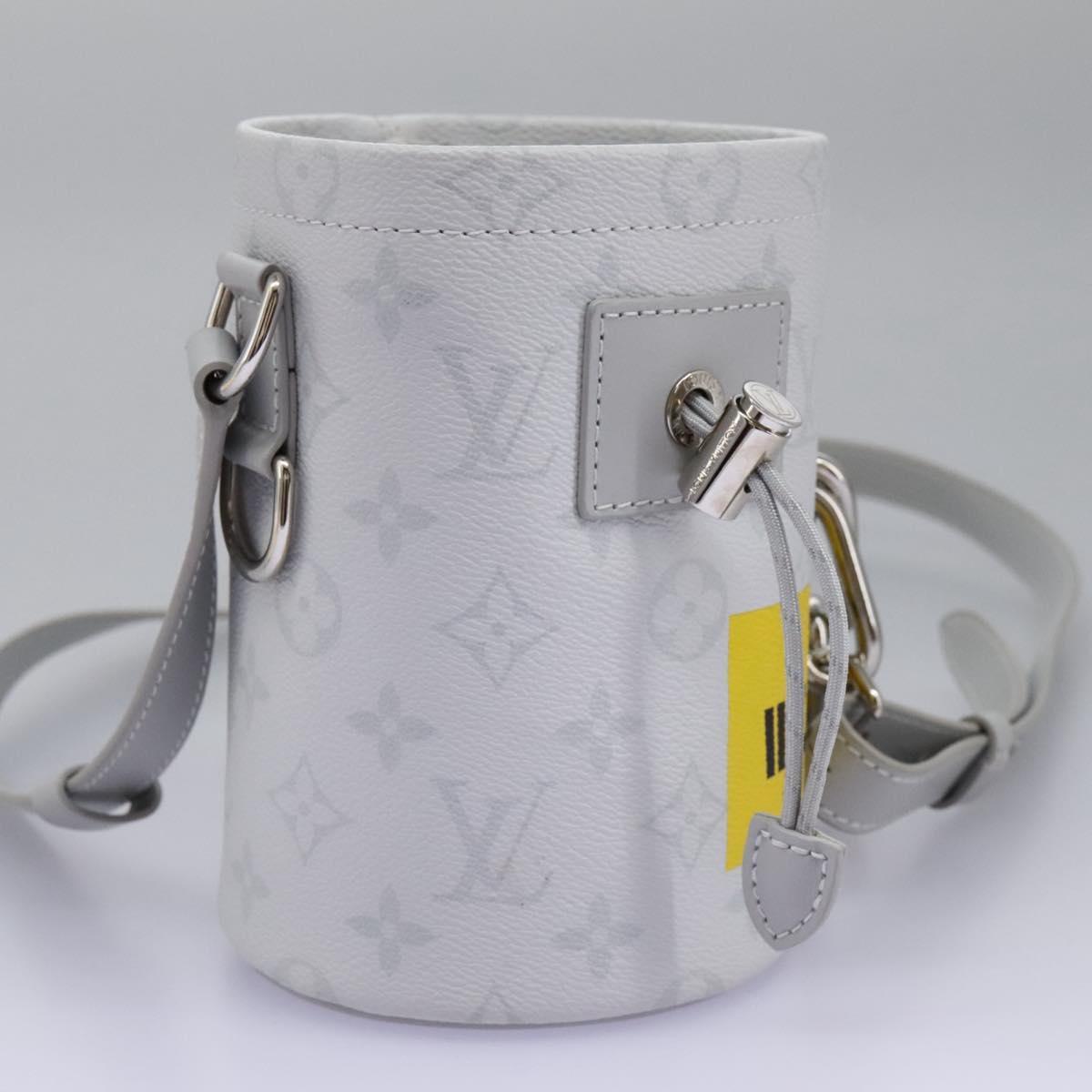 Louis Vuitton Louis Vuitton Chalk Nano Bag Limited Edition Logo Story Monogram Canvas Grijs