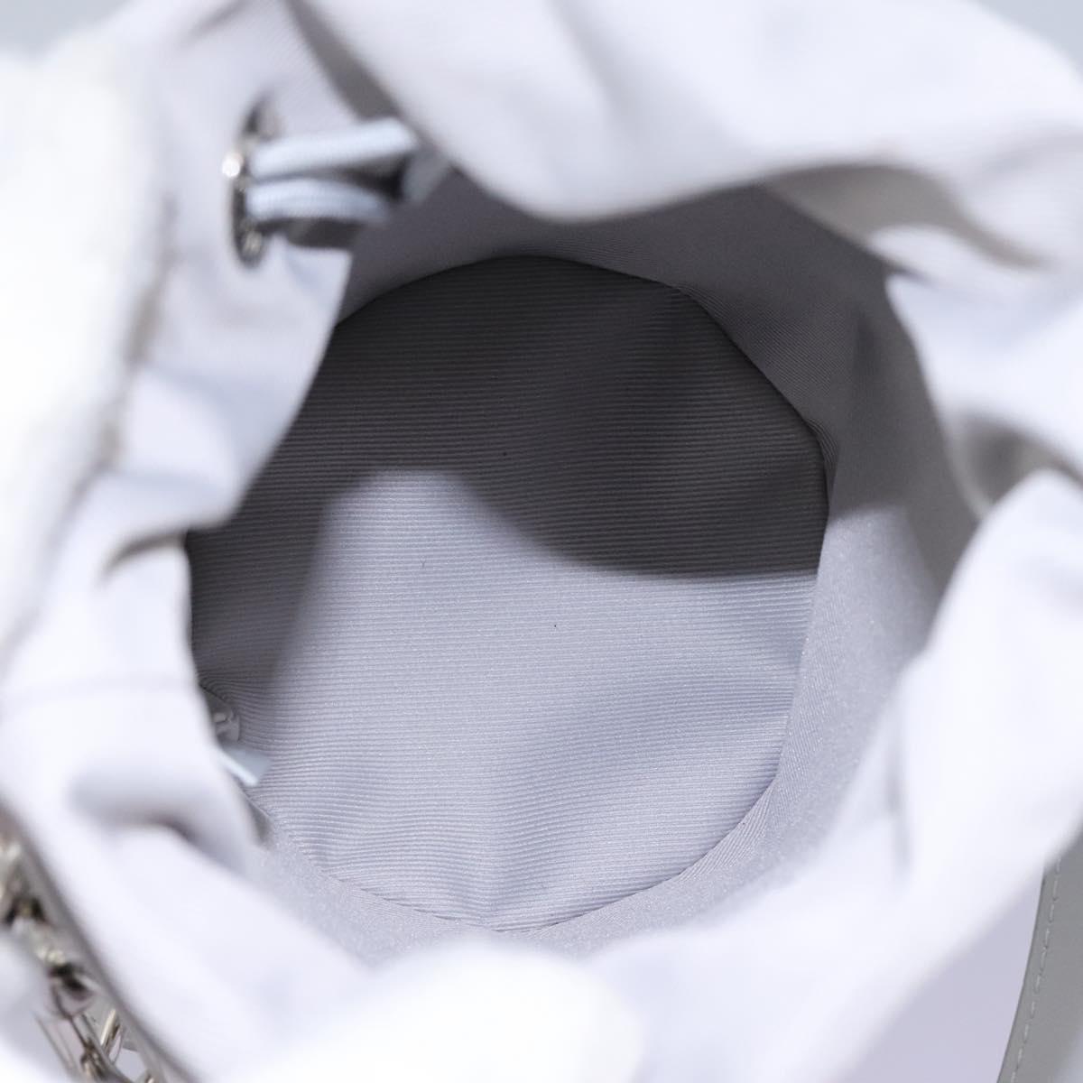 Louis Vuitton Louis Vuitton Chalk Nano Bag Limited Edition Logo Story Monogram Canvas Grijs