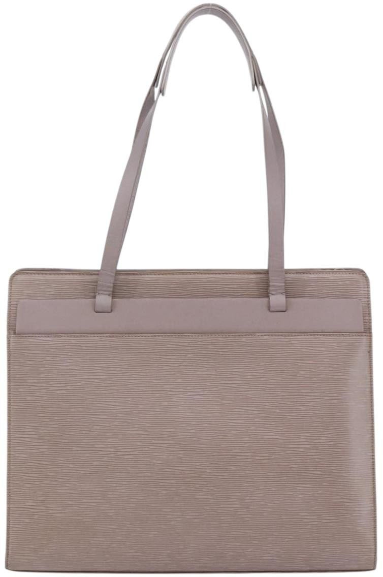 Louis Vuitton Louis Vuitton Croisette Handbag Epi Leather GM Paars