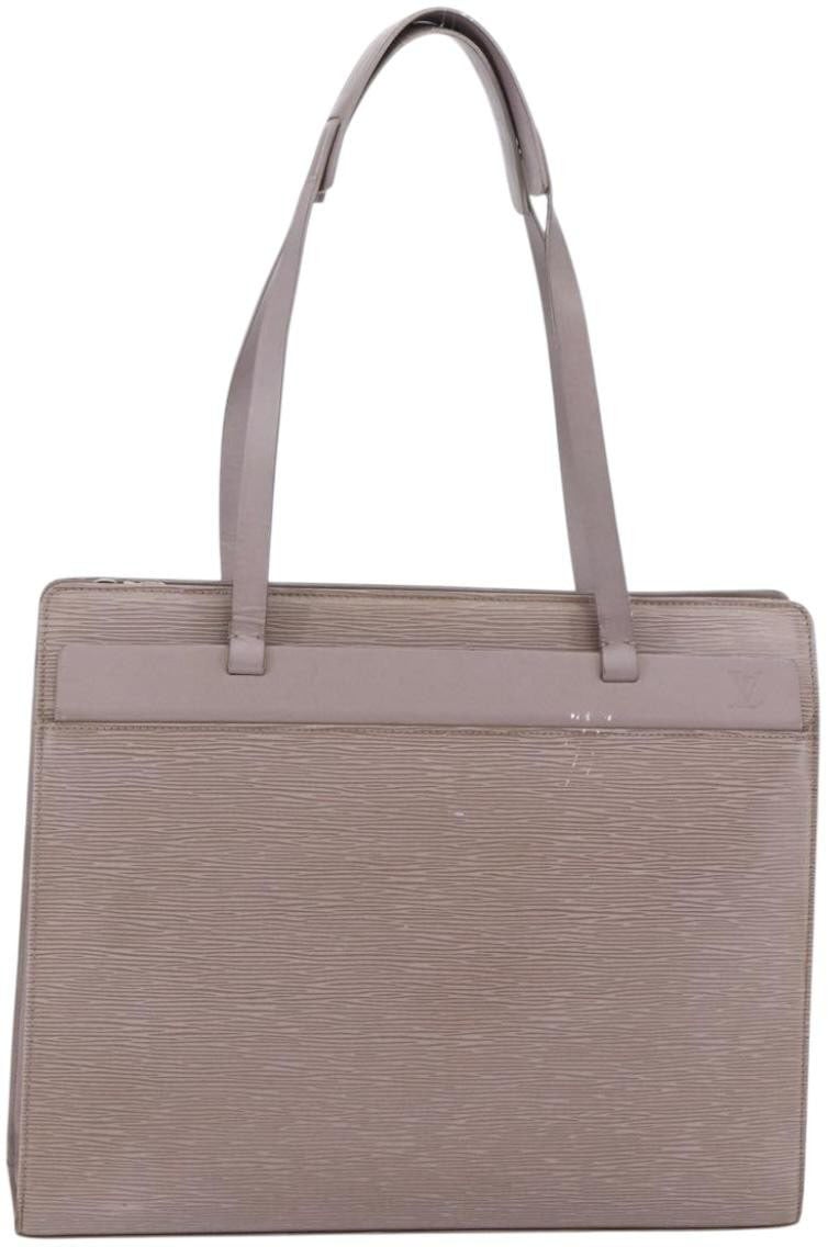 Louis Vuitton Louis Vuitton Croisette Handbag Epi Leather GM Paars