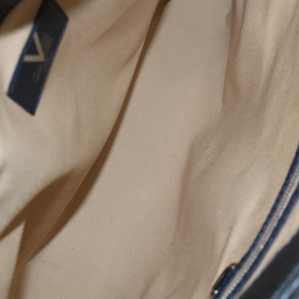 Louis Vuitton Louis Vuitton Vail Blanket Cabas Wool with Leather Navy