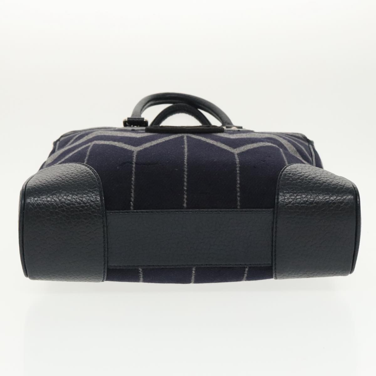 Louis Vuitton Louis Vuitton Vail Blanket Cabas Wool with Leather Navy