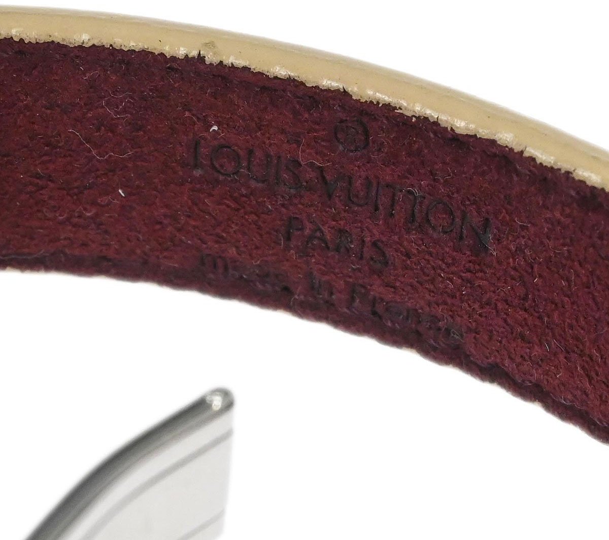 Louis Vuitton Louis Vuitton Good Luck Bracelet Leather Zwart