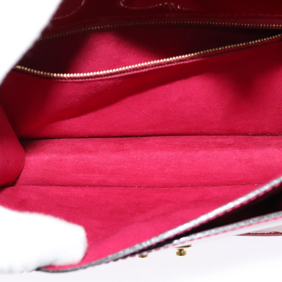 Louis Vuitton Louis Vuitton Monceau Handbag Vernis BB Rood