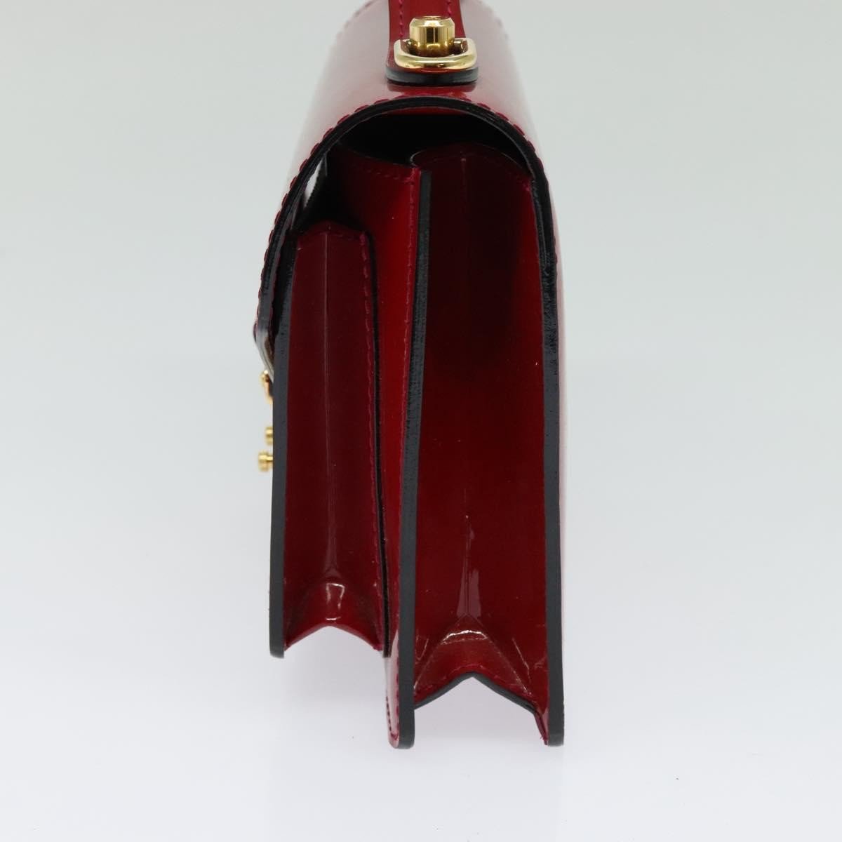 Louis Vuitton Louis Vuitton Monceau Handbag Vernis BB Rood