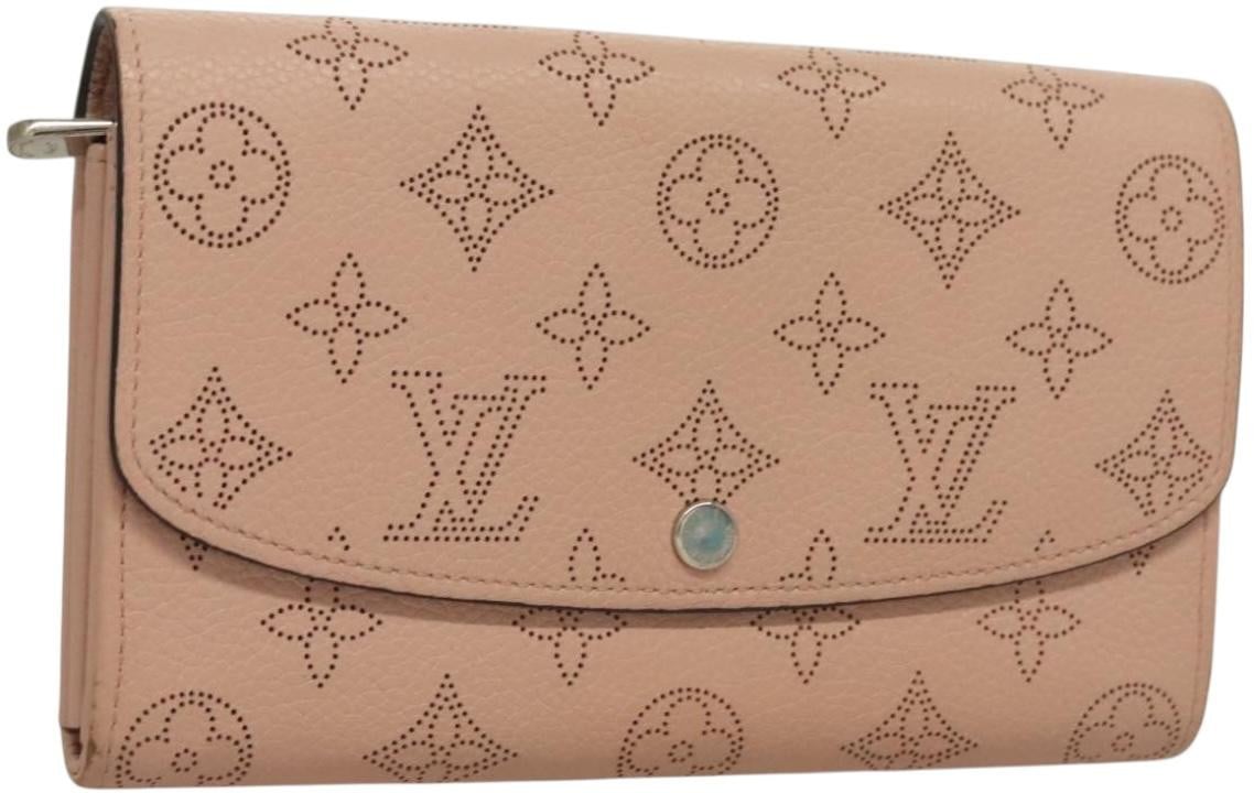 Louis Vuitton Louis Vuitton Iris Wallet Mahina Leather Roze