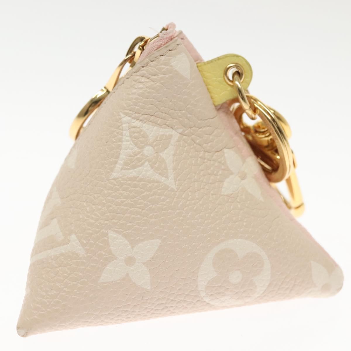 Louis Vuitton Louis Vuitton Berlingot Key Pouch Monogram Empreinte Leather Roze