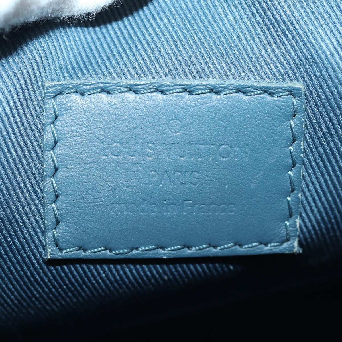 Louis Vuitton Keepall Bandouliere Limited Edition Aerogram Leather XS Blauw