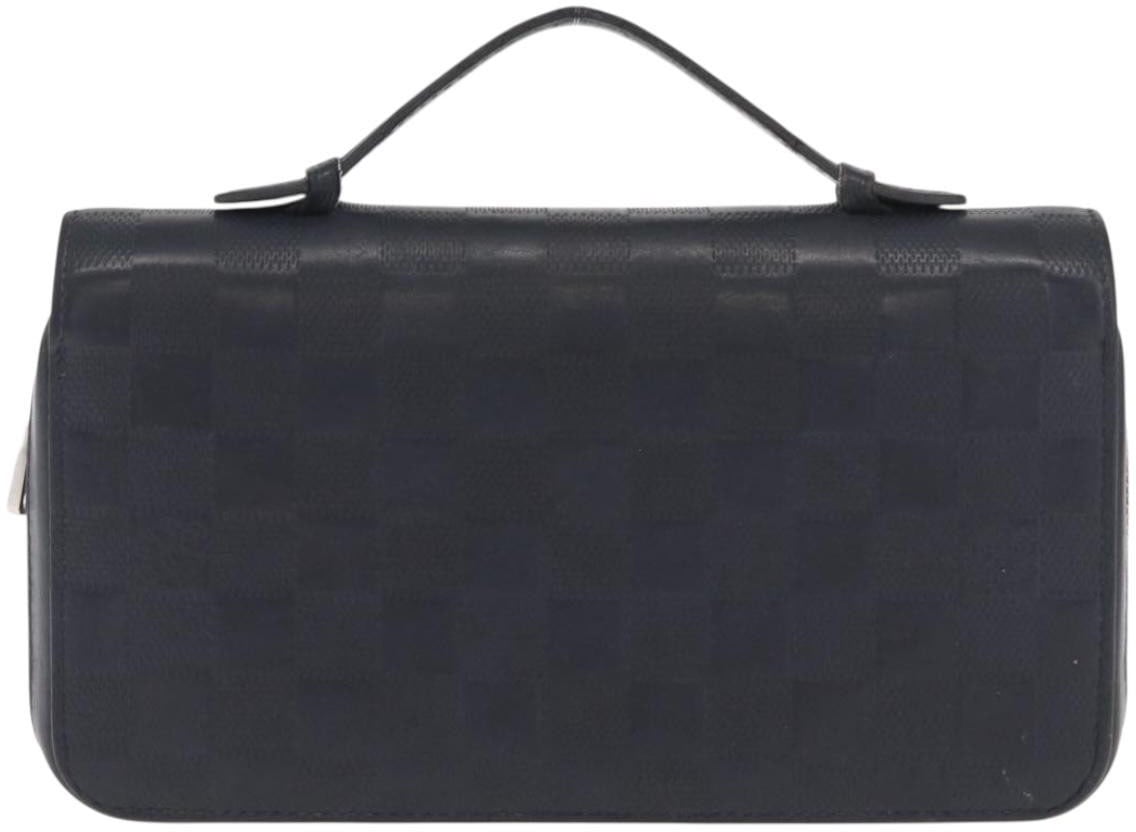Louis Vuitton Louis Vuitton Zippy XL Damier Leather Zwart
