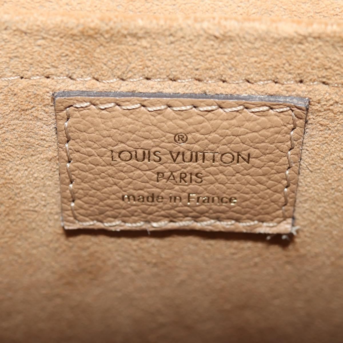 Louis Vuitton Louis Vuitton Marignan Handbag Monogram Canvas with Leather Bruin