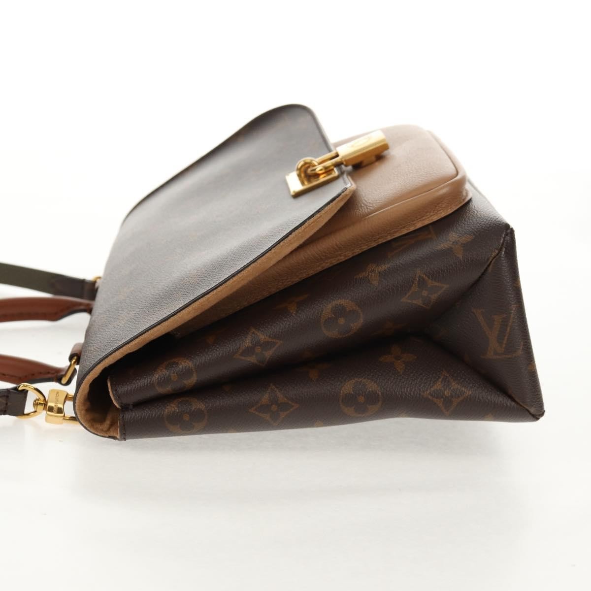 Louis Vuitton Louis Vuitton Marignan Handbag Monogram Canvas with Leather Bruin