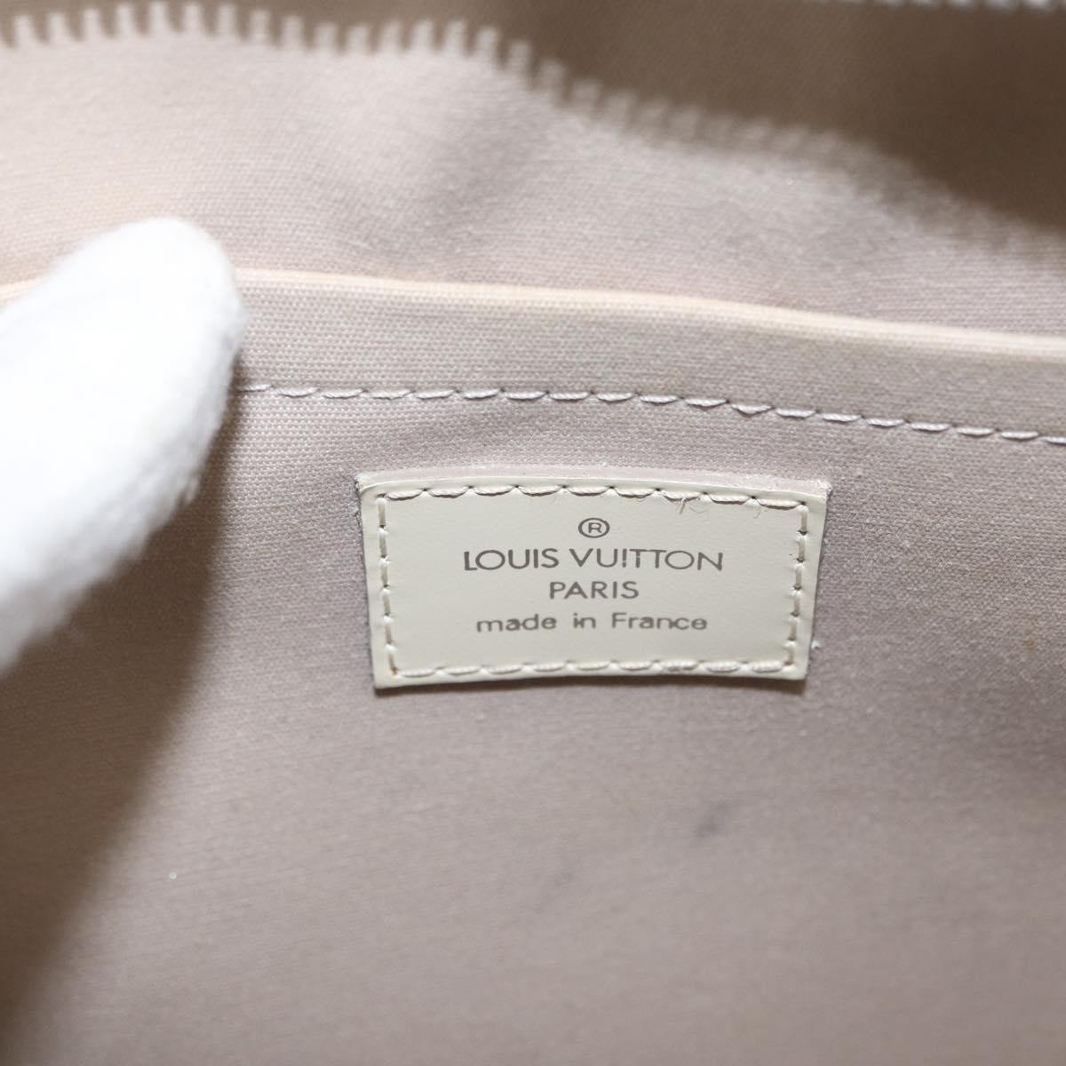 Louis Vuitton Louis Vuitton Montaigne Bowling Bag Epi Leather GM Wit