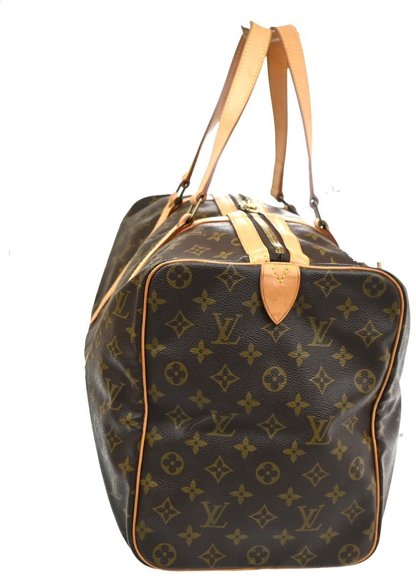 Louis Vuitton Sac Souple Handbag Monogram Canvas 45 Bruin