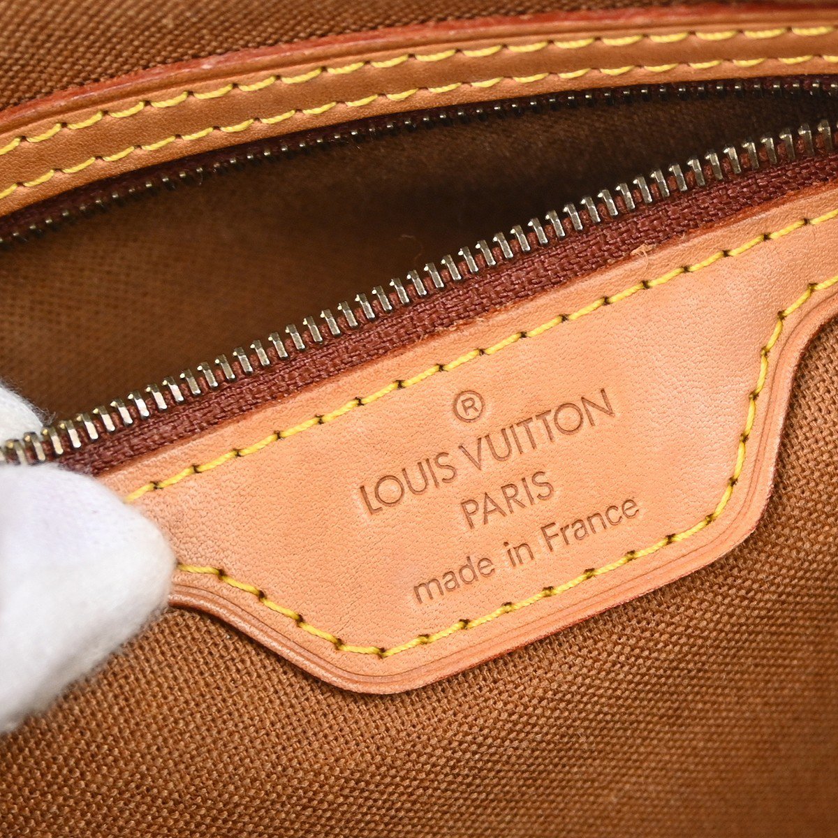 Louis Vuitton Cabas Piano Monogram Canvas medium Bruin