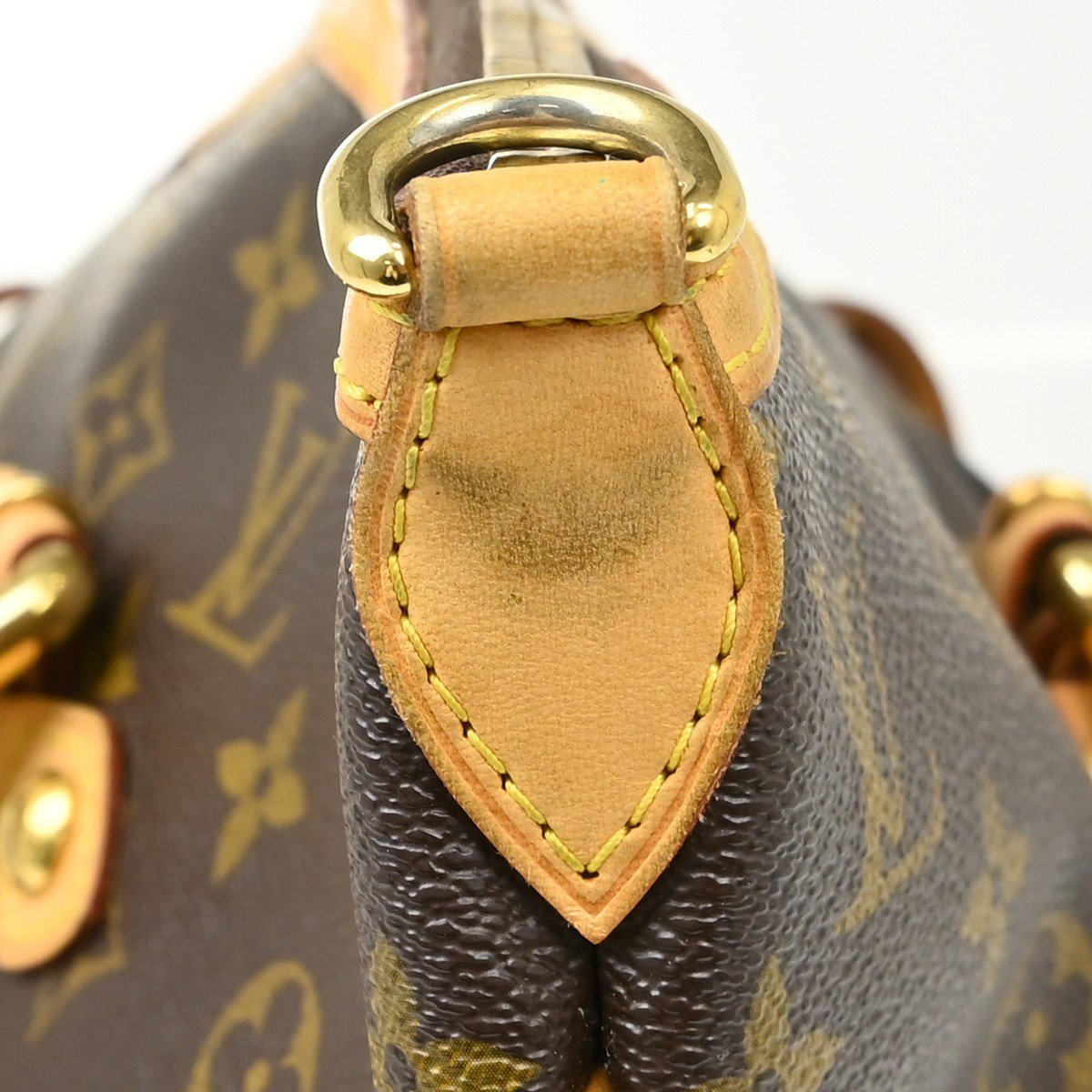 Louis Vuitton Palermo Handbag Monogram Canvas GM Bruin
