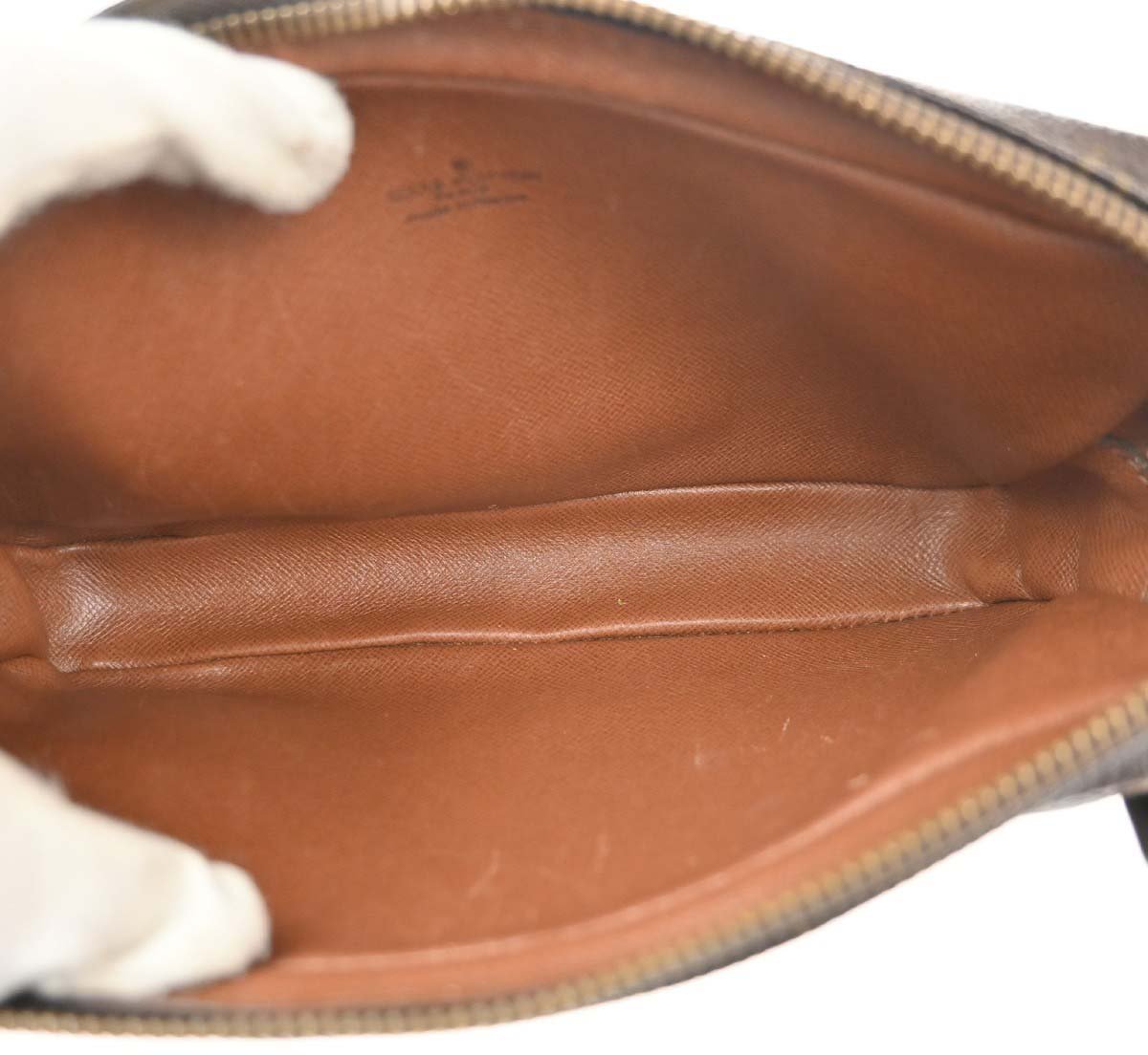 Louis Vuitton Pochette Marly Bandouliere Monogram Canvas medium Bruin