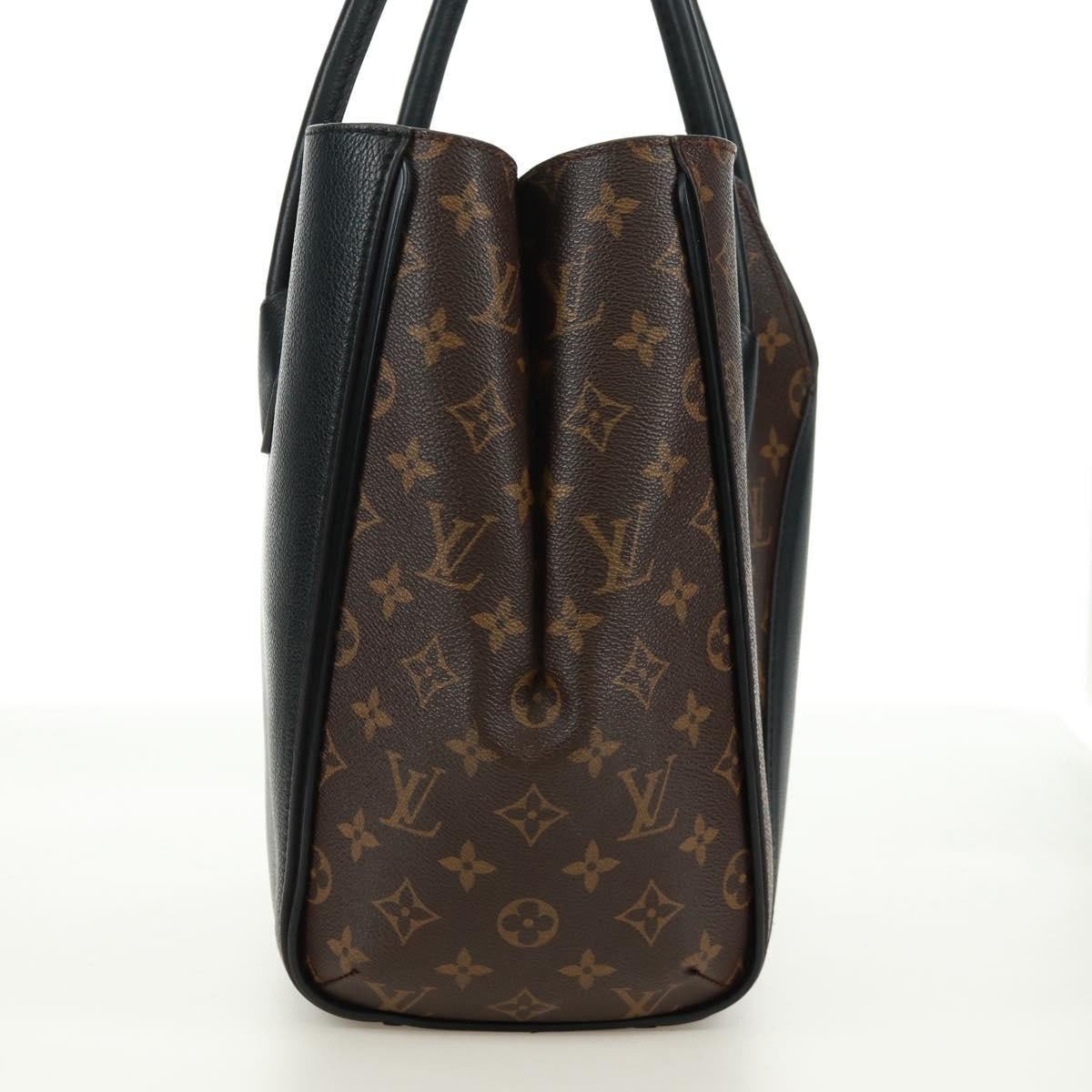 Louis Vuitton Louis Vuitton Kimono Handbag Monogram Canvas and Leather MM Zwart