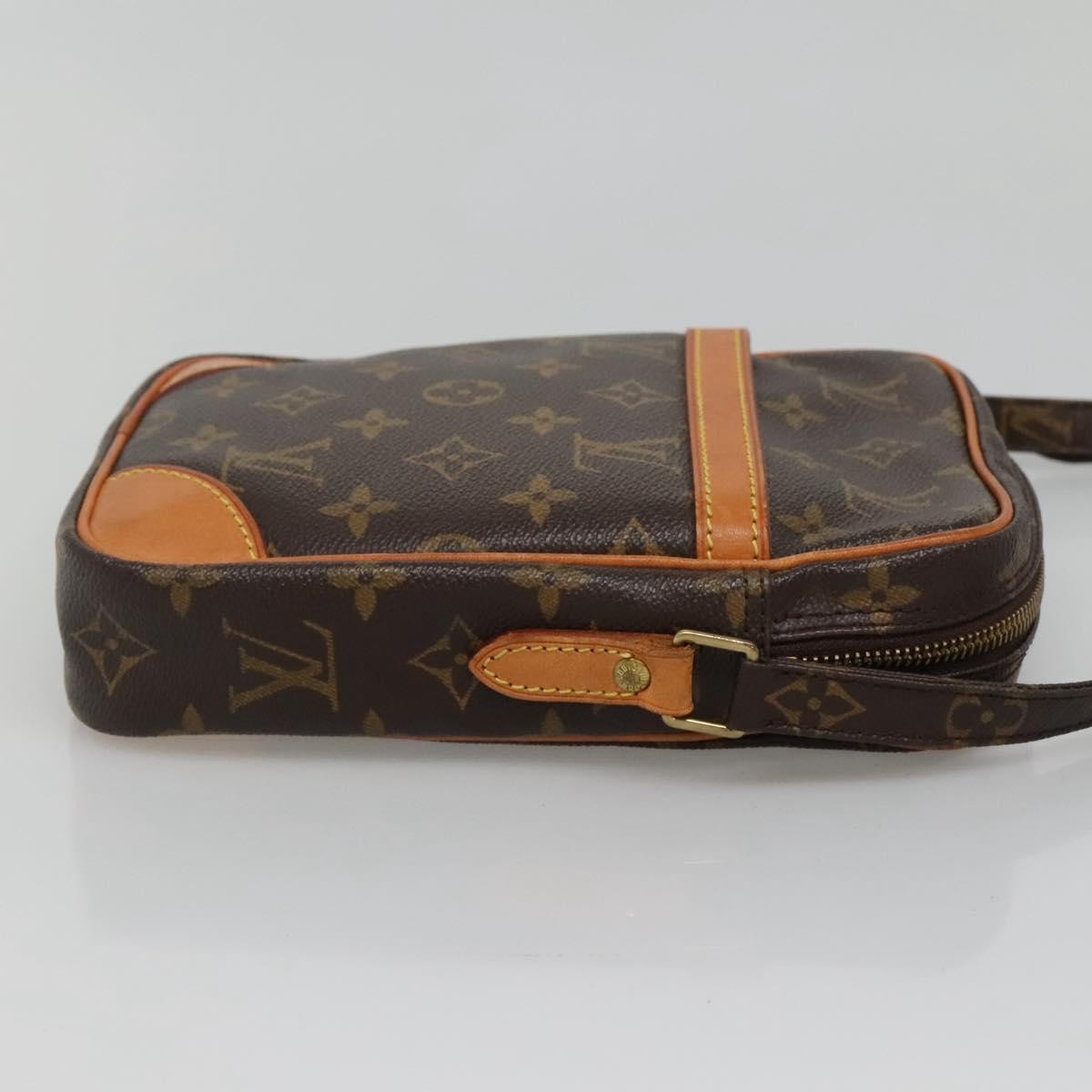Louis Vuitton Louis Vuitton Danube 15 Crossbody Bag Monogram Canvas Bruin