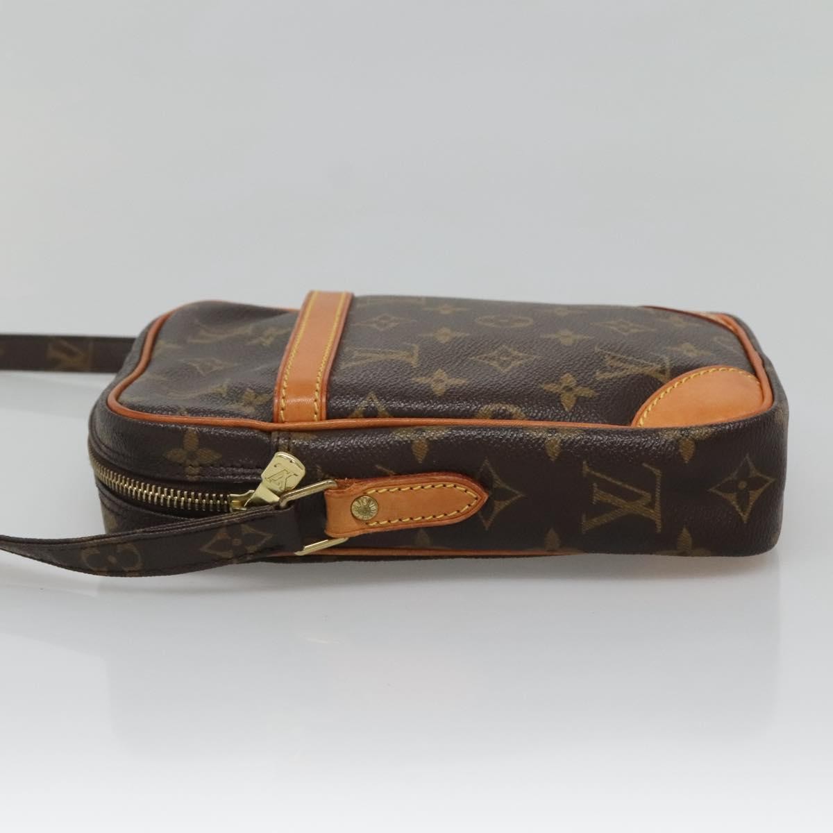 Louis Vuitton Louis Vuitton Danube 15 Crossbody Bag Monogram Canvas Bruin