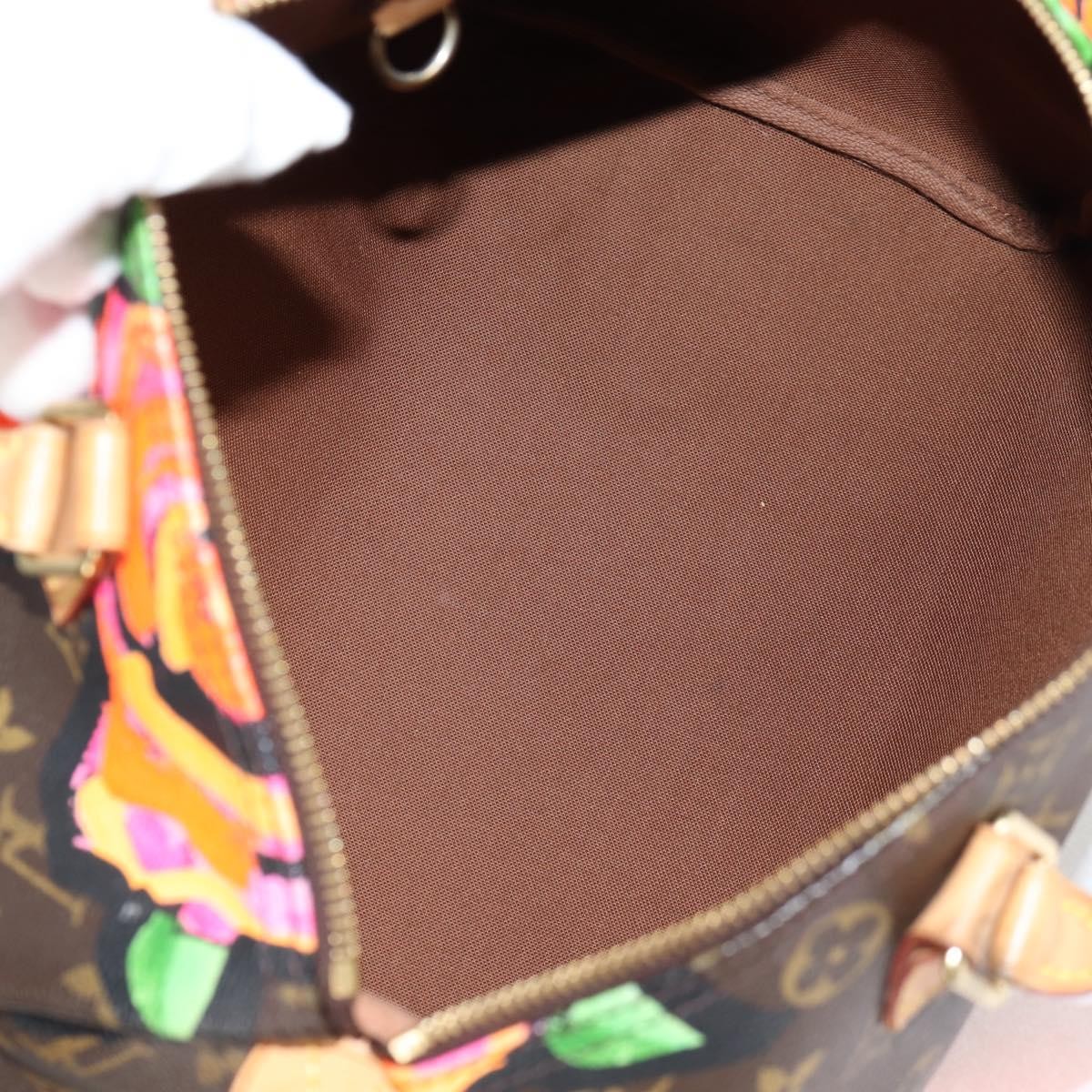 Louis Vuitton Louis Vuitton Speedy Handbag Limited Edition Monogram Roses 30 Bruin