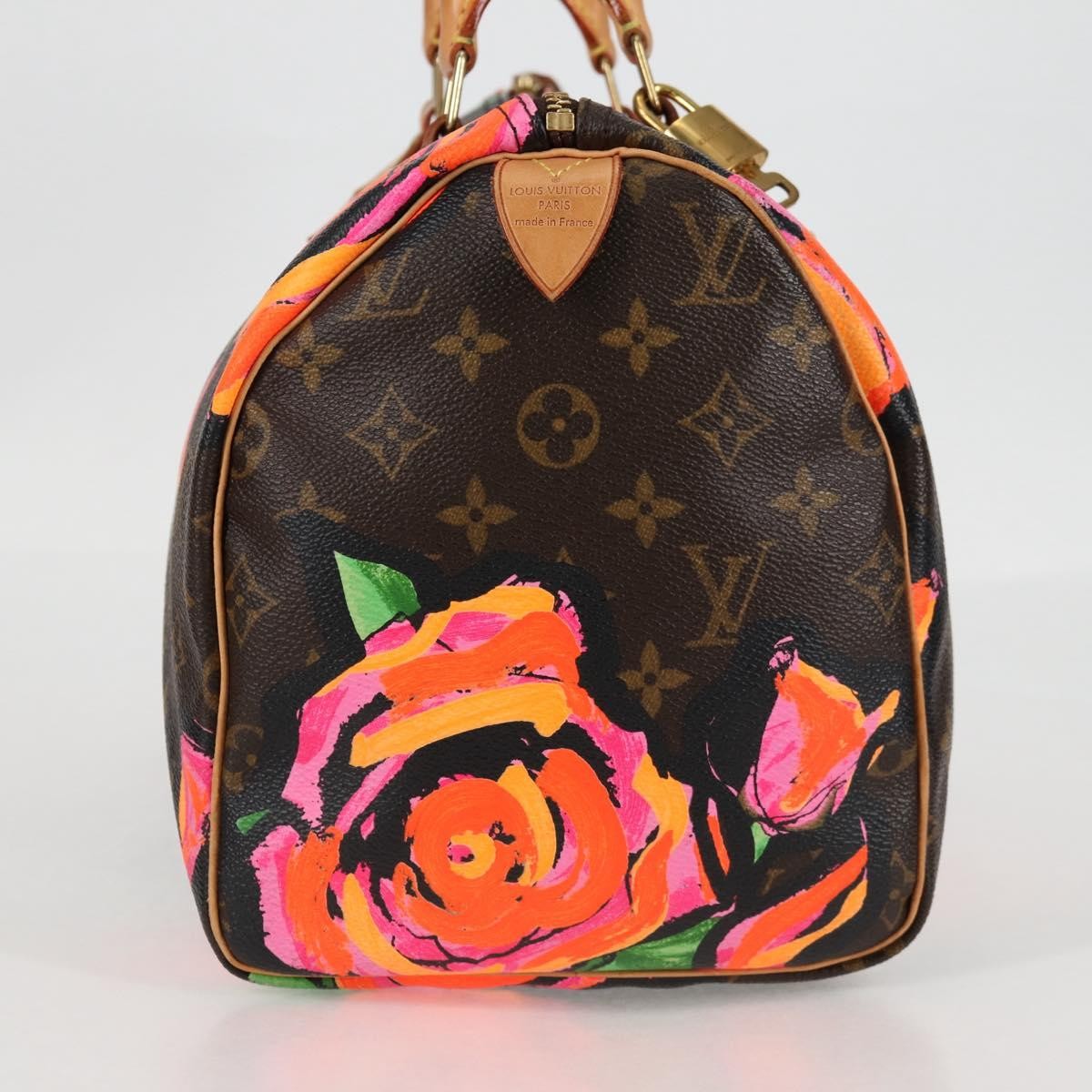 Louis Vuitton Louis Vuitton Speedy Handbag Limited Edition Monogram Roses 30 Bruin
