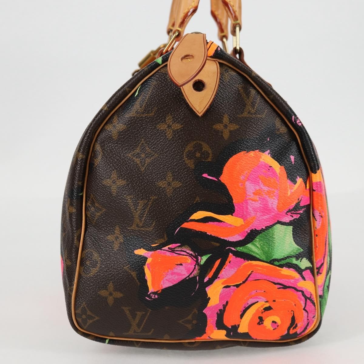 Louis Vuitton Louis Vuitton Speedy Handbag Limited Edition Monogram Roses 30 Bruin