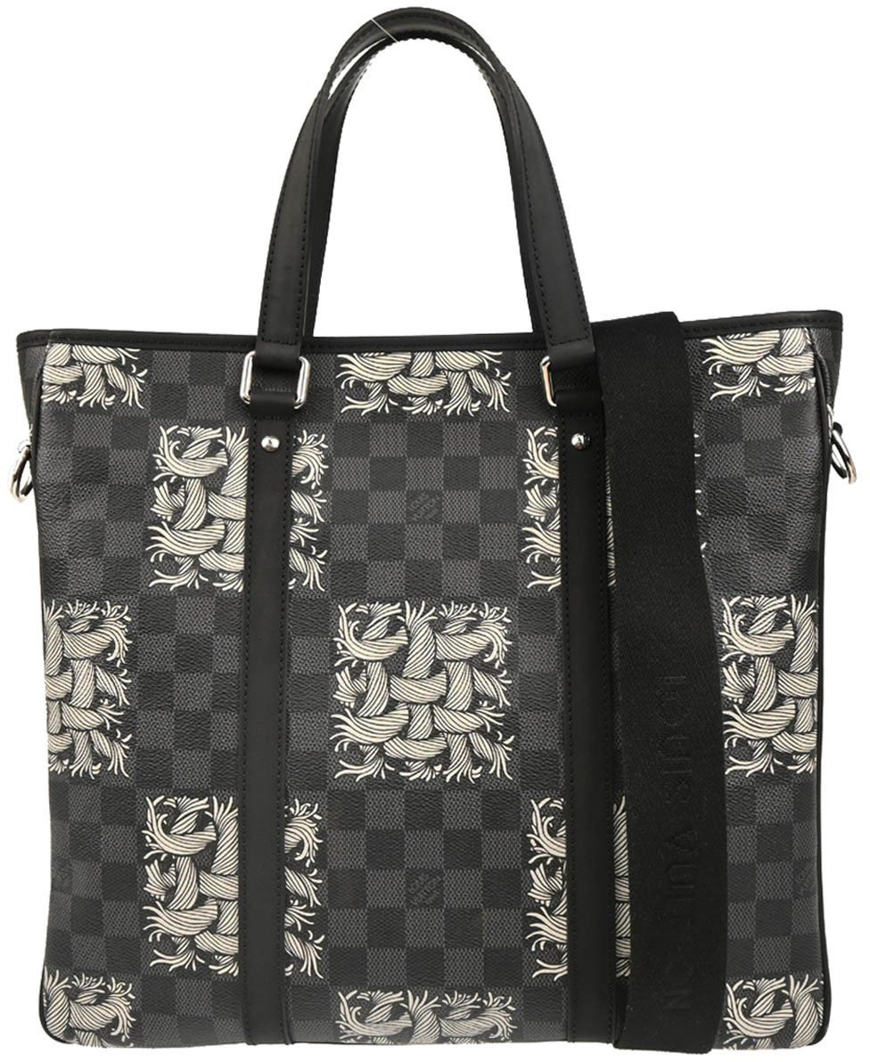Louis Vuitton Louis Vuitton Tadao Handbag Limited Edition Nemeth Damier Graphite PM Grijs