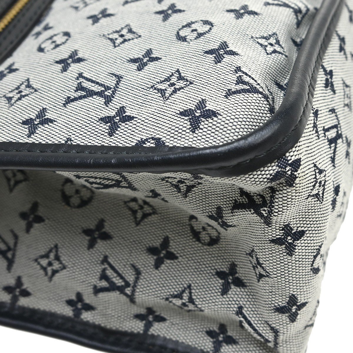 Louis Vuitton Louis Vuitton Kathleen Tote Mini Lin Blauw