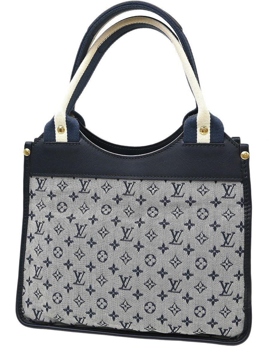 Louis Vuitton Louis Vuitton Kathleen Tote Mini Lin Blauw