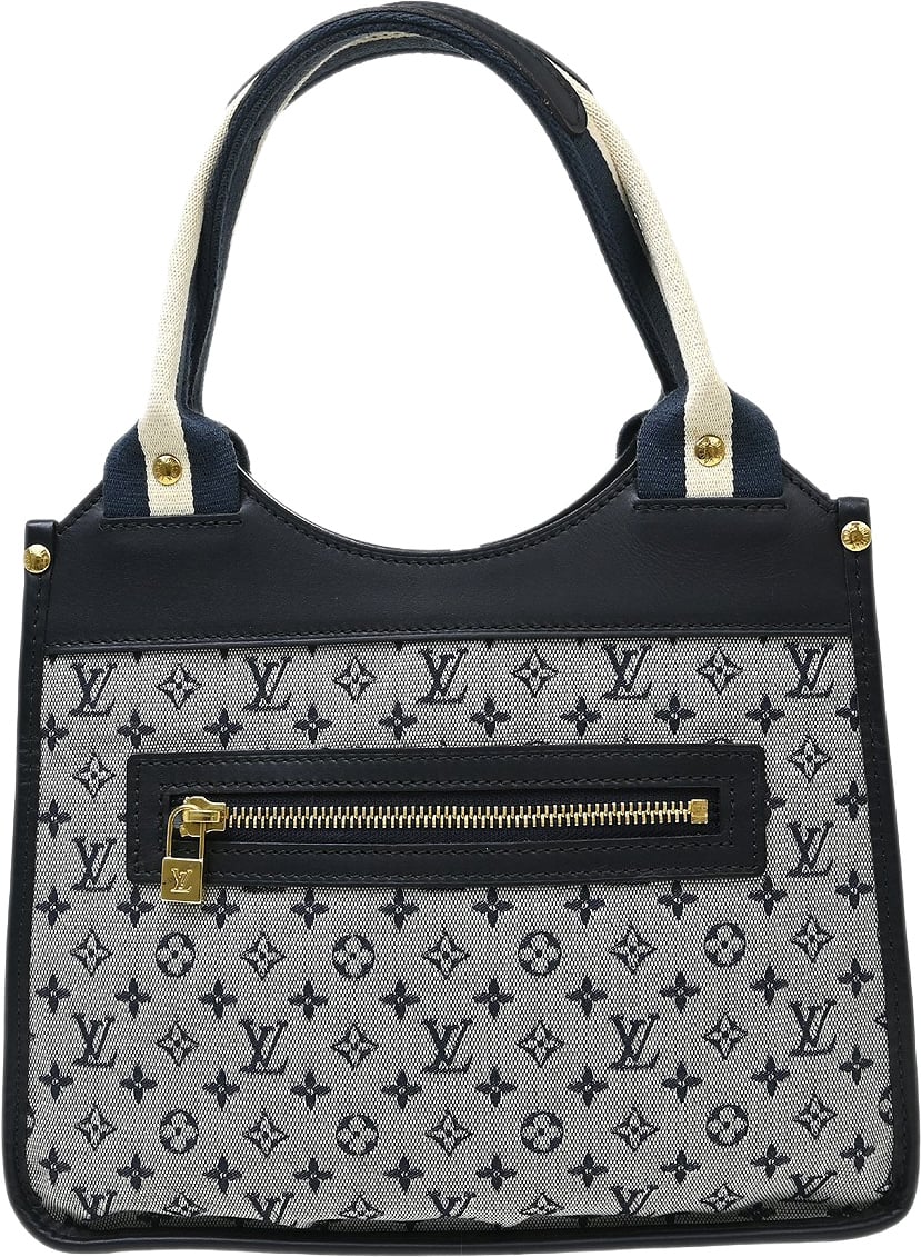 Louis Vuitton Louis Vuitton Kathleen Tote Mini Lin Blauw