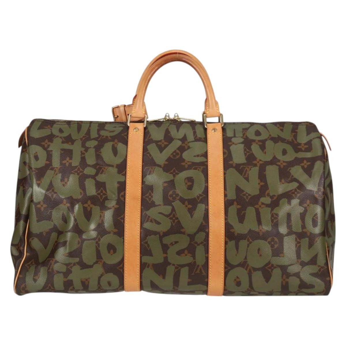 Louis Vuitton Louis Vuitton Keepall Bag Limited Edition Monogram Graffiti 50 Divers