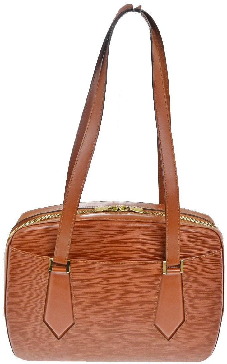 Louis Vuitton Louis Vuitton Voltaire Handbag Epi Leather Bruin