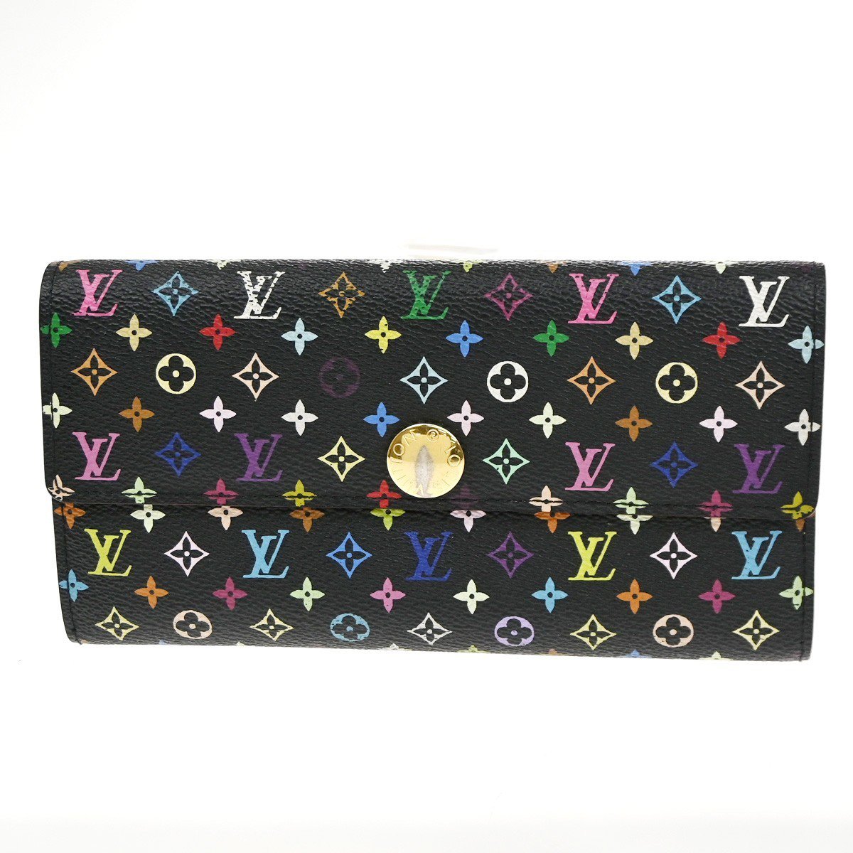 Louis Vuitton Louis Vuitton Vintage Sarah Wallet Monogram Canvas Multicolor Divers