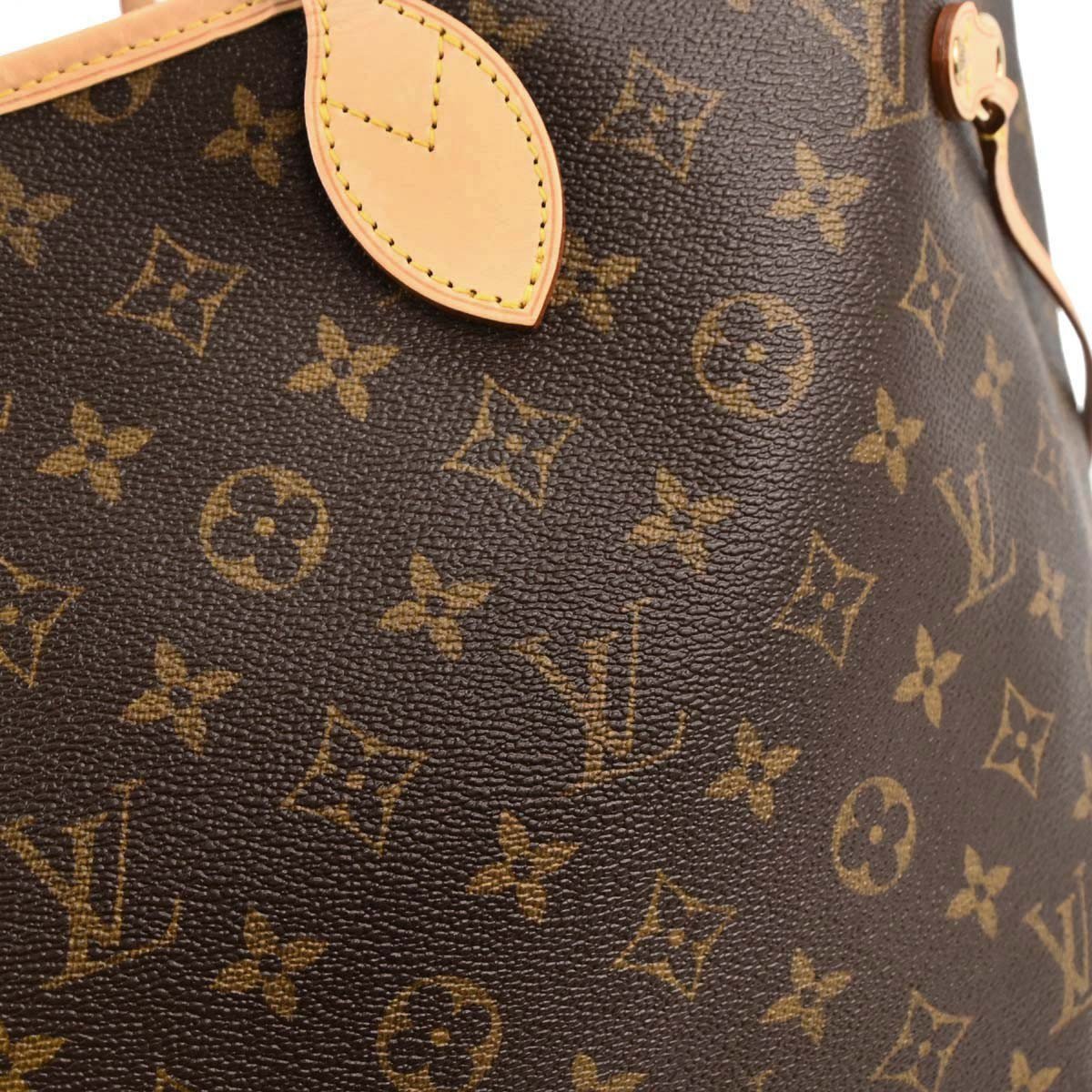 Louis Vuitton Neverfull Tote Monogram Canvas GM Bruin