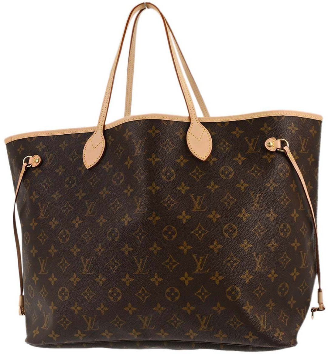 Louis Vuitton Neverfull Tote Monogram Canvas GM Bruin