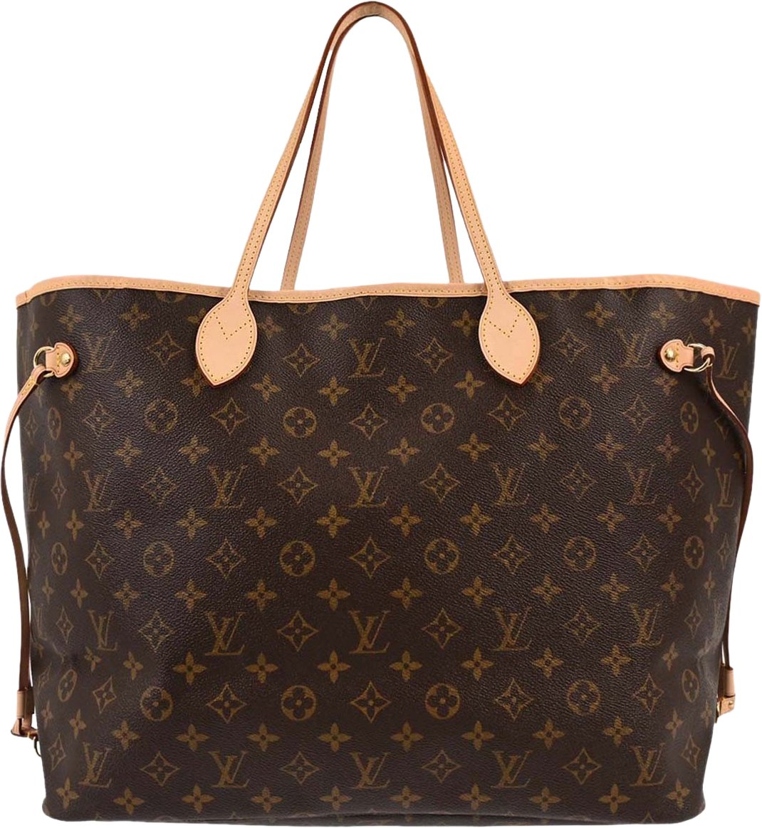 Louis Vuitton Neverfull Tote Monogram Canvas GM Bruin