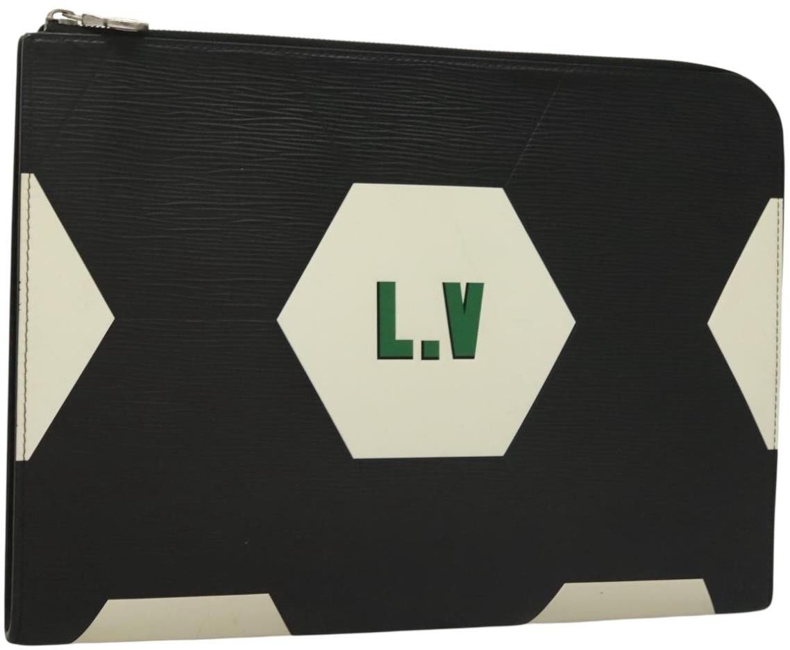 Louis Vuitton Pochette Jour Limited Edition FIFA World Cup Epi Leather GM Zwart