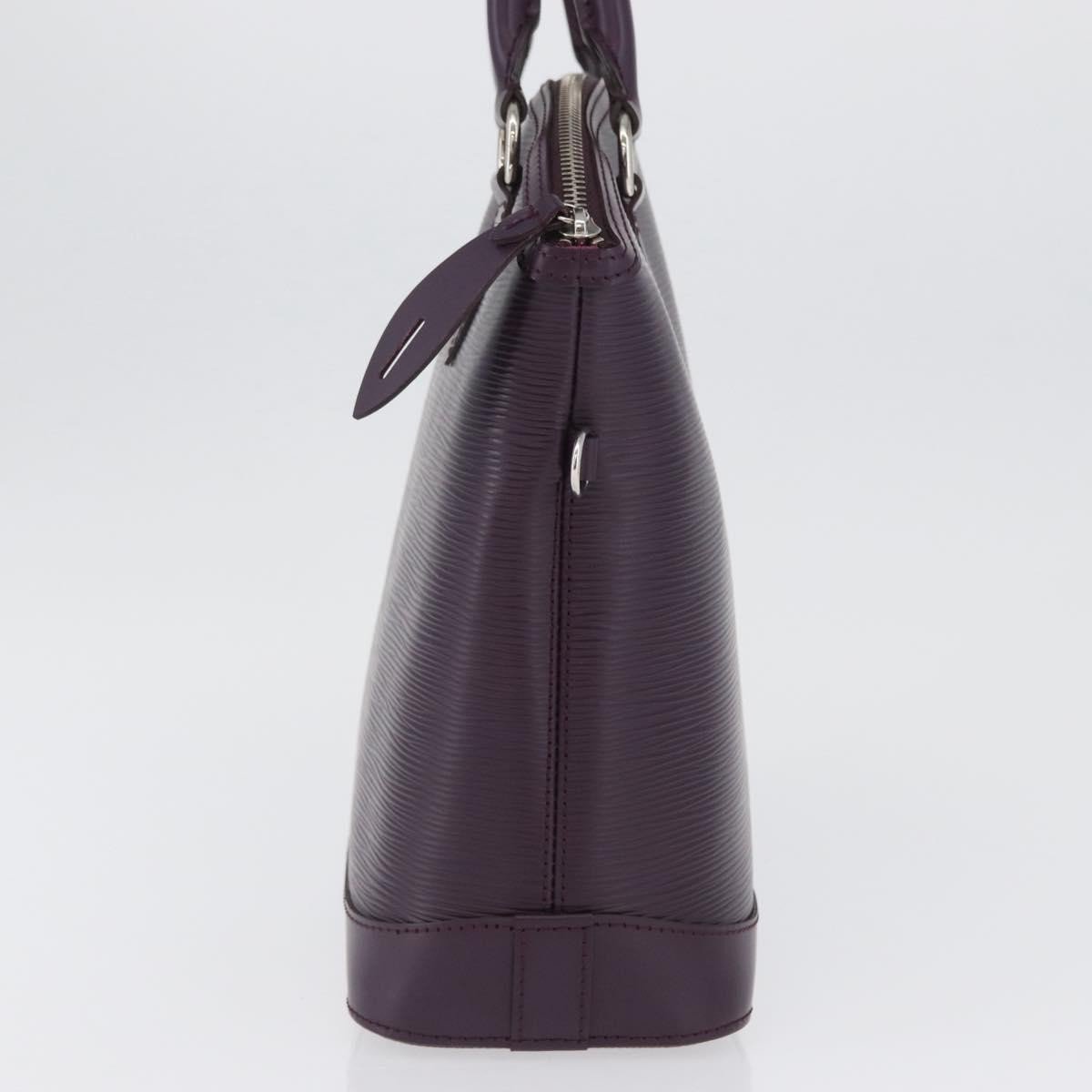 Louis Vuitton Louis Vuitton Lockit Handbag Epi Leather PM Paars